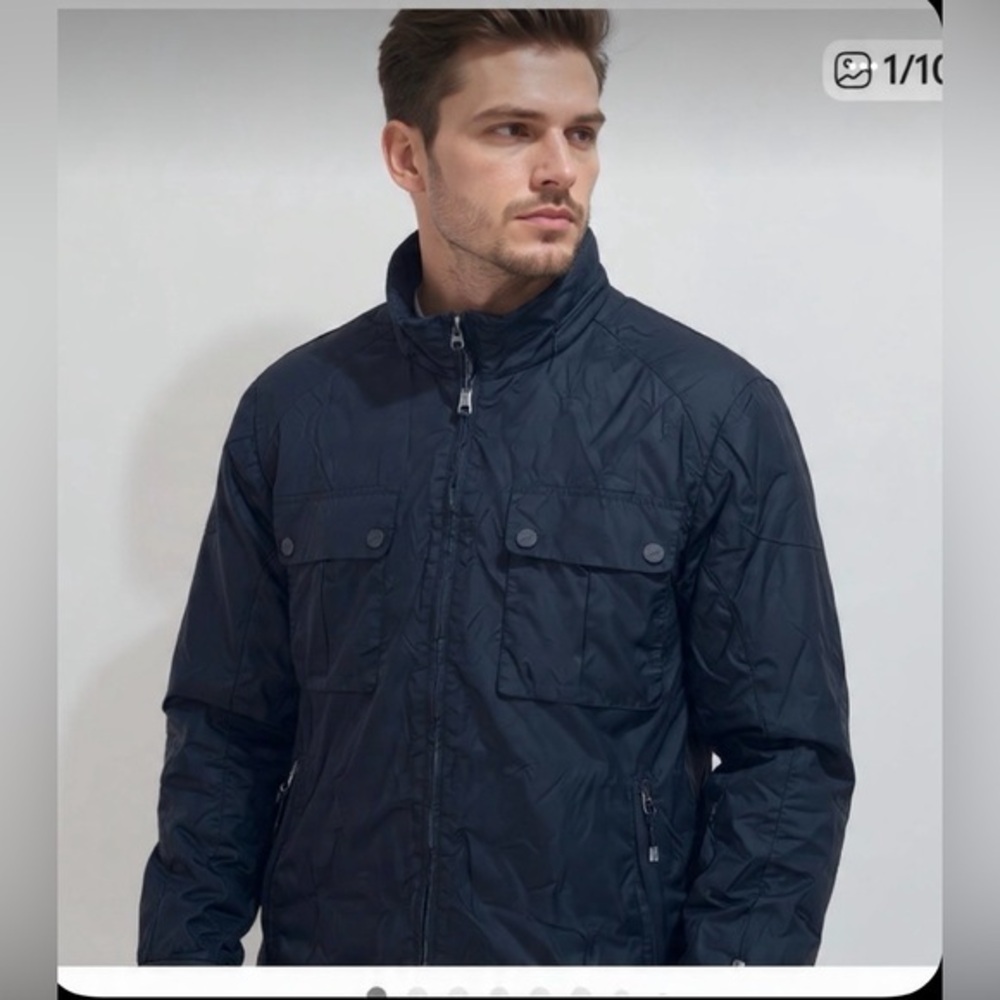 Calvin Klein Men's black Lightweight Sport Jacket
